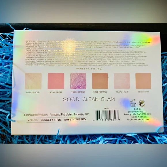 NIB True + Luscious Lucky Glow Bronze and Highlight Palette Full Size - Picture 12 of 12